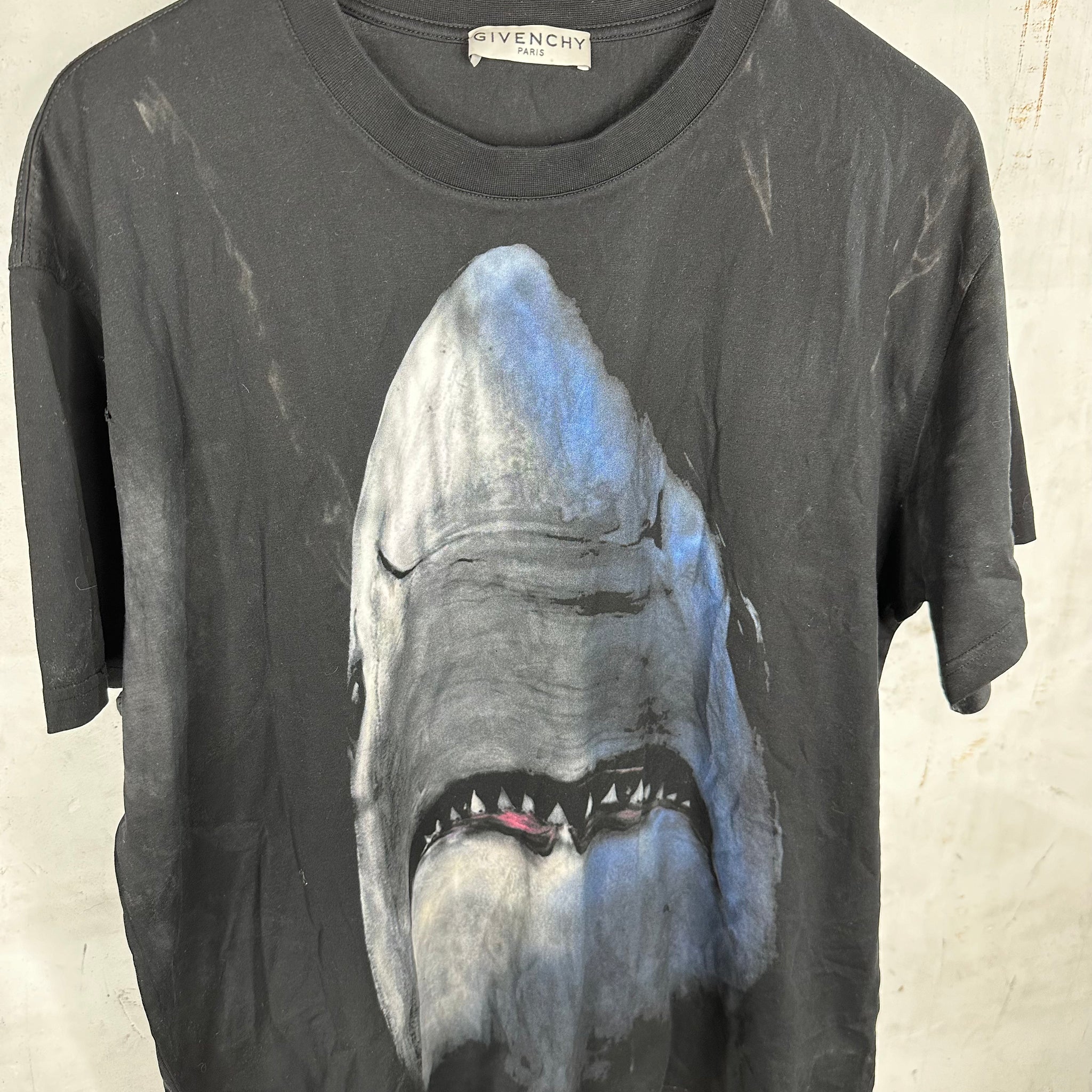 Givenchy Faded Shark T-Shirt