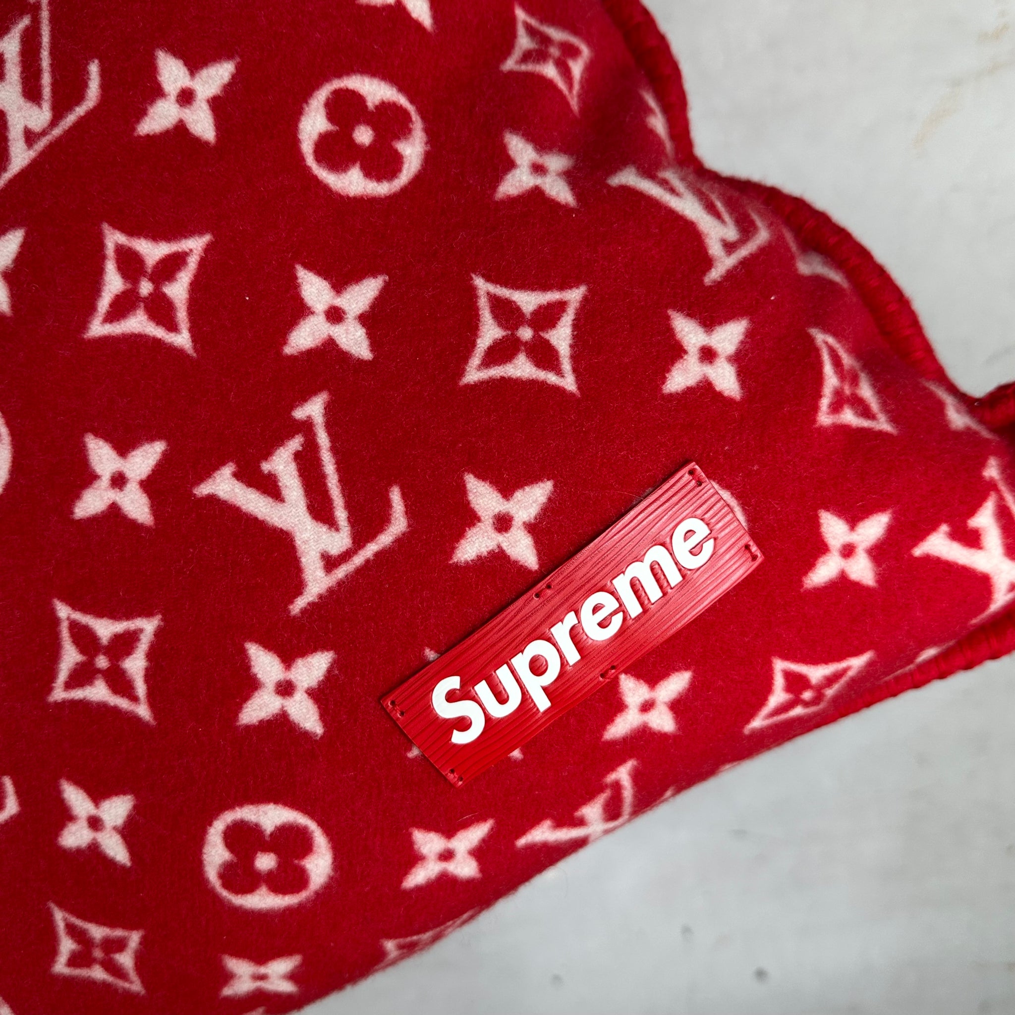 Louis Vuitton x Supreme Monogram Pillow