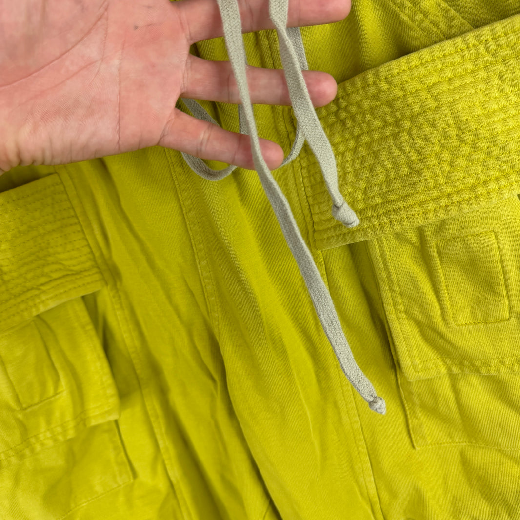 DRKSHDW Acid Green Creatch Cargo Pants