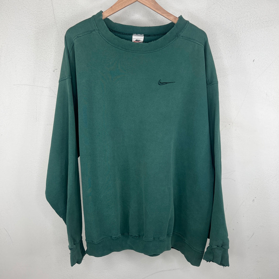 Vintage Nike Green Crewneck