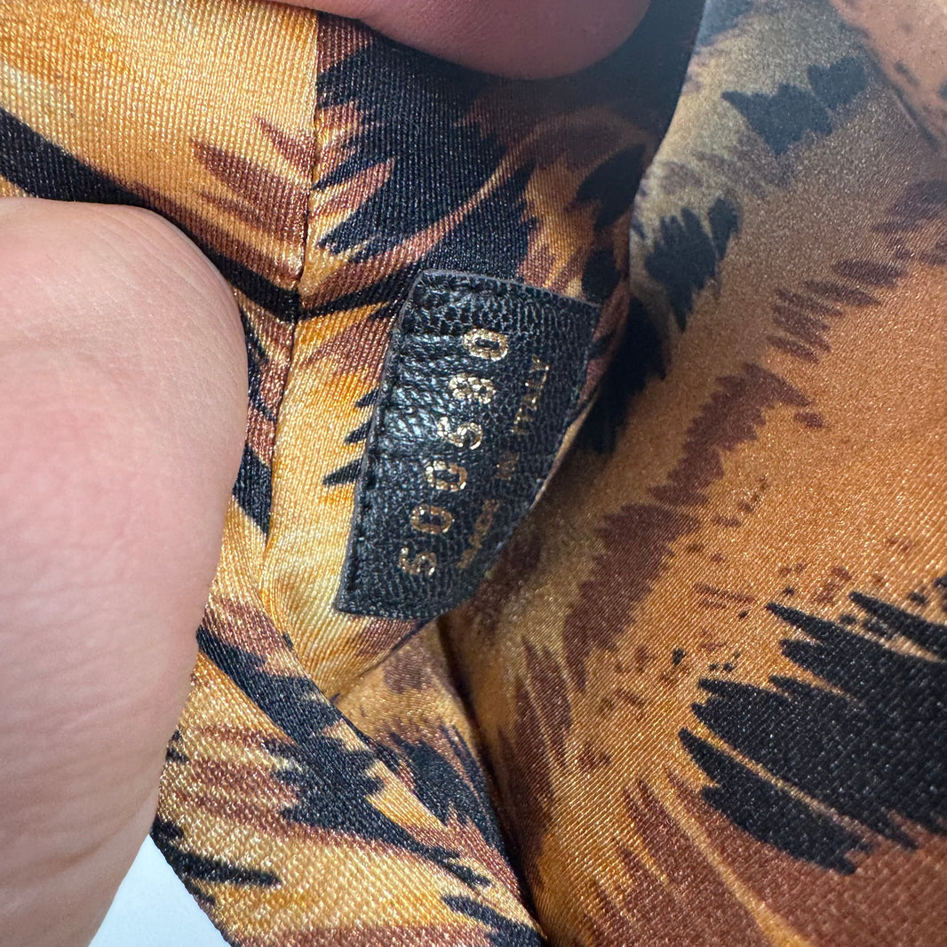 Balenciaga Spandex Fur Sandals