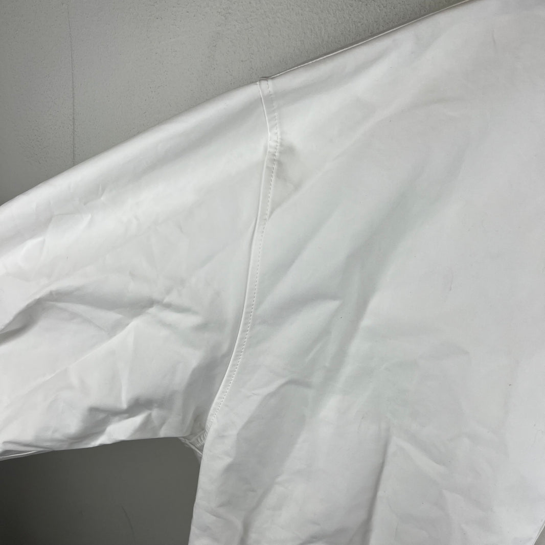 Balenciaga White Cocoon Snap Button LS Shirt