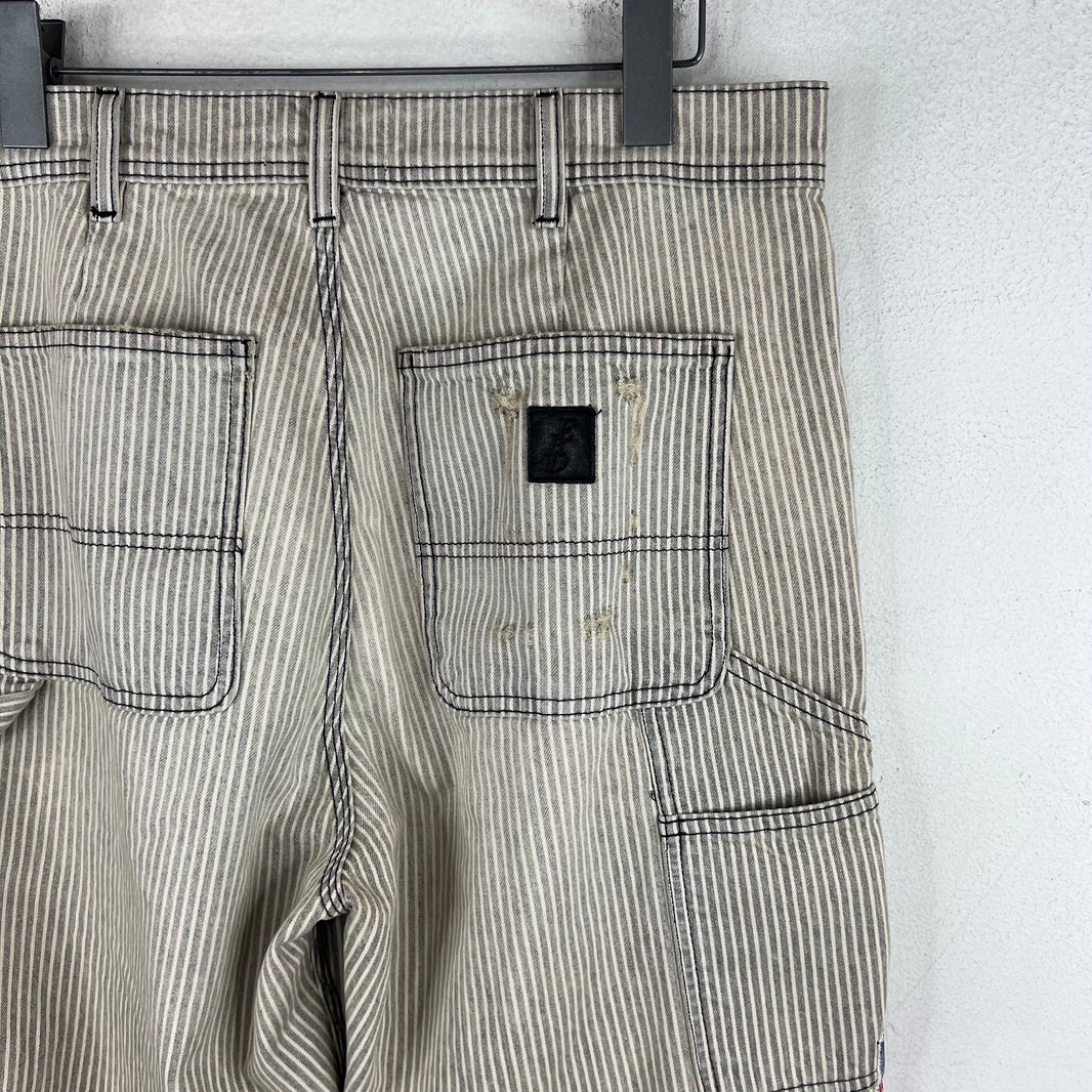 ERD Shuji Hickory Distressed Carpenter Pants