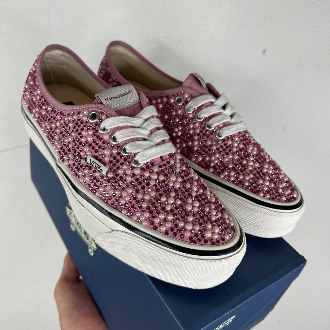 Vans Mattias Gollin Pink Authentiche Sneakers