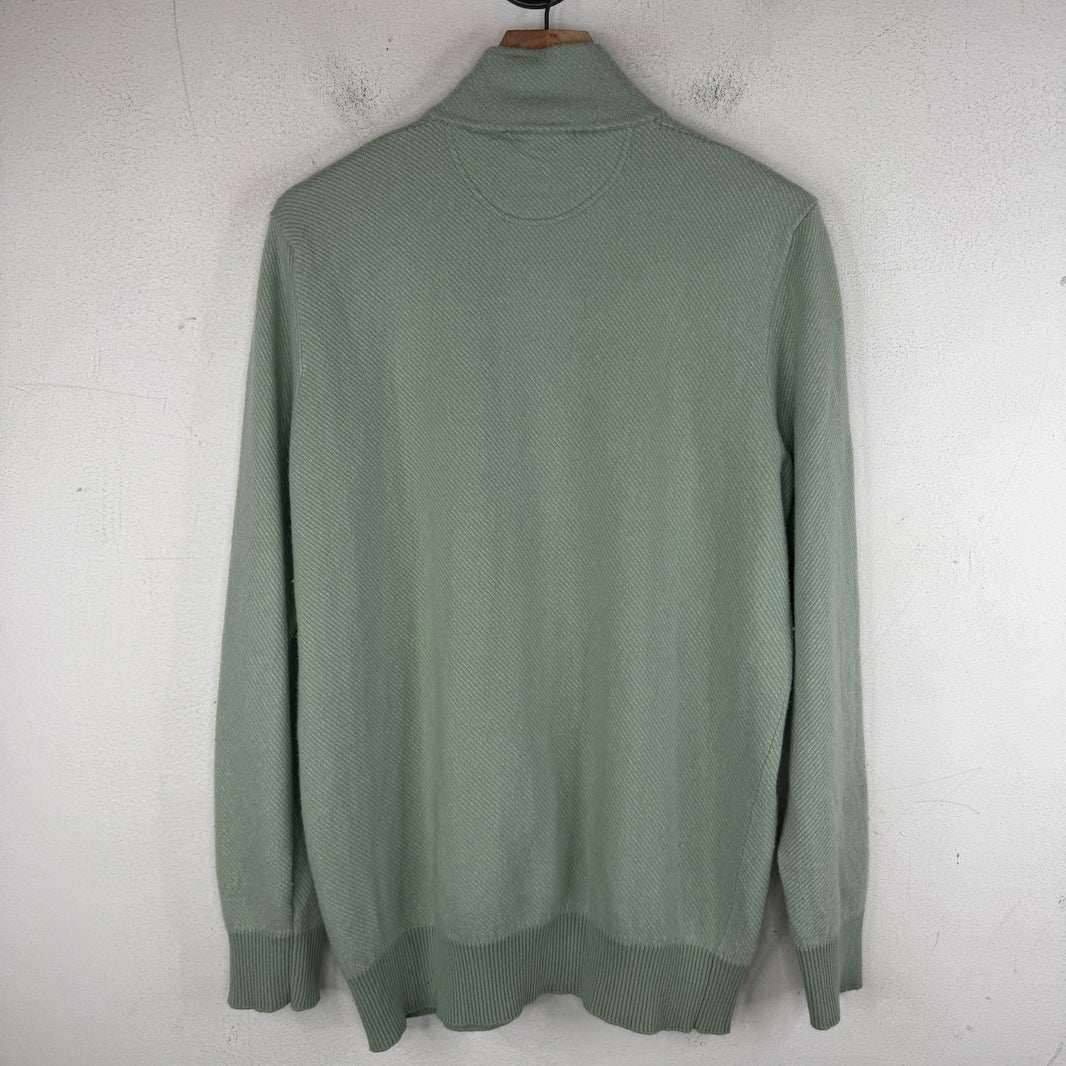 Loro Piana Roadster Pull Cshmere Quarter Zip Sweater
