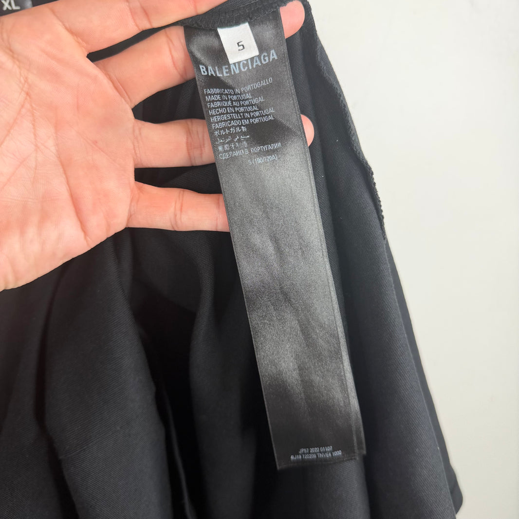 Balenciaga Size Sticker T-Shirt
