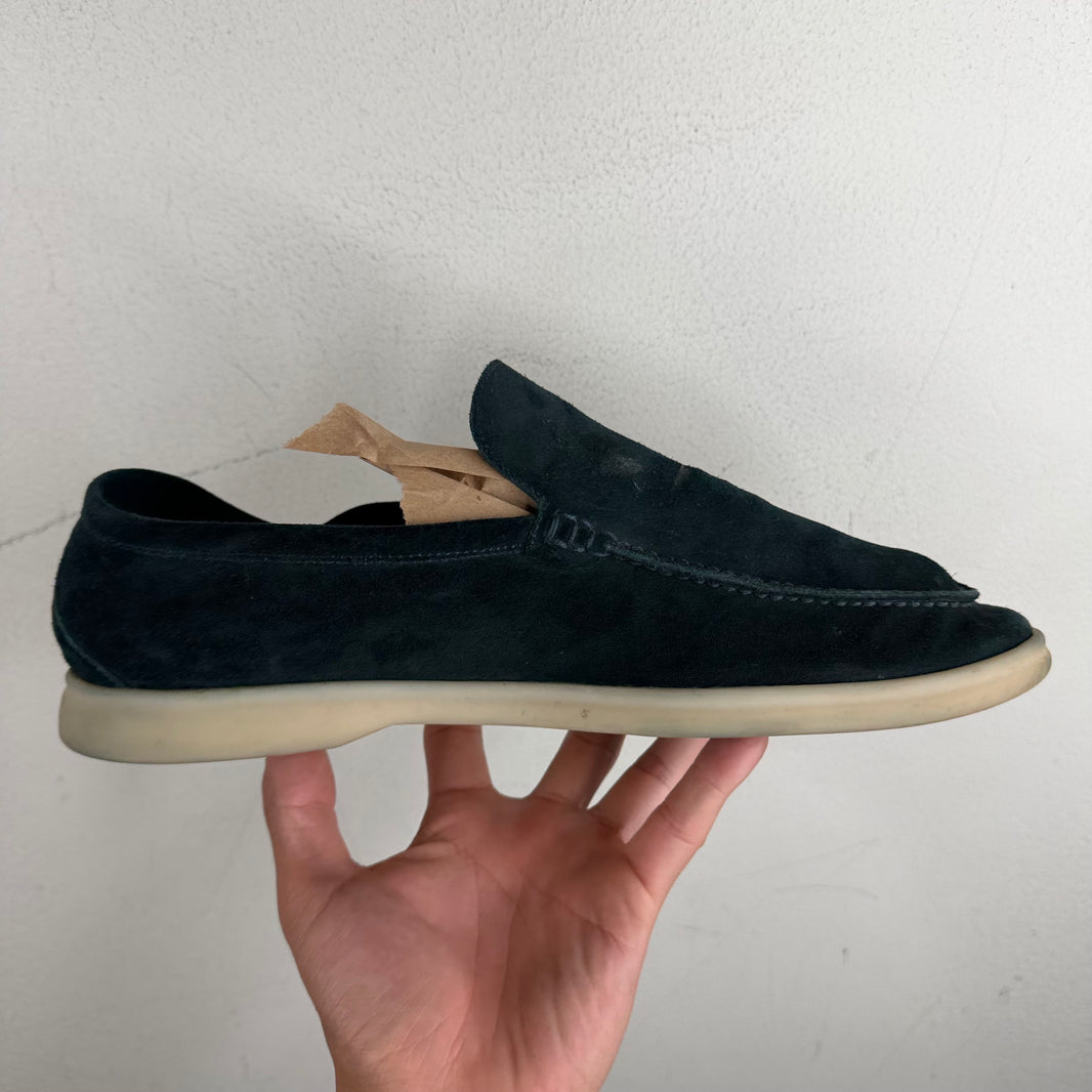 Loro Piana Suede Summer Walk Loafers