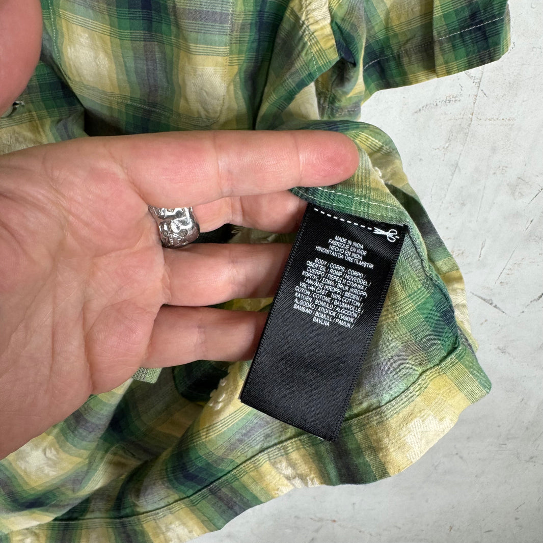 RRL Plaid Aztec Shirt
