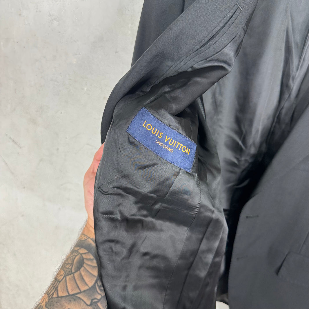 Louis Vuitton Enamel 2 Button Blazer