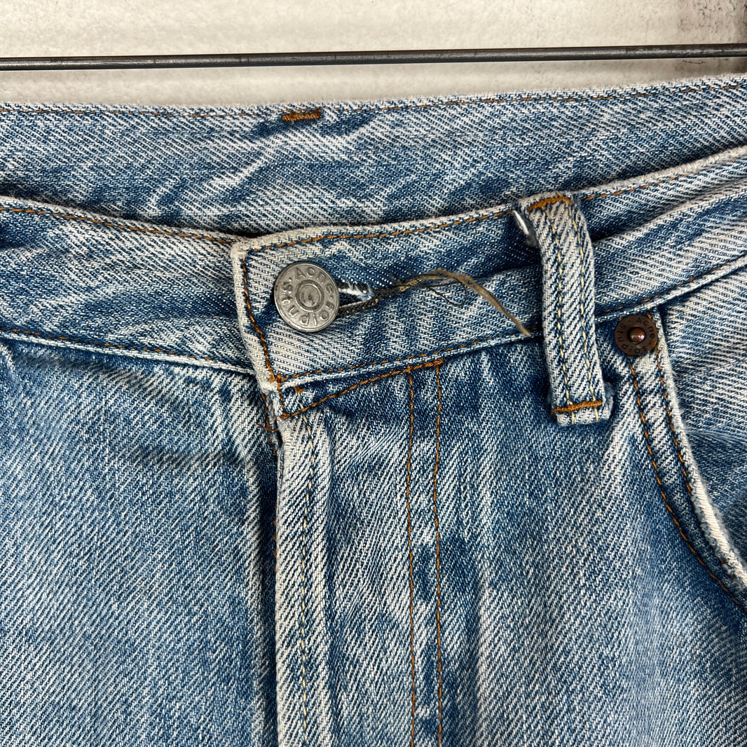Acne Studios Bla Konst 2003 Blue Trash Denim Jeans