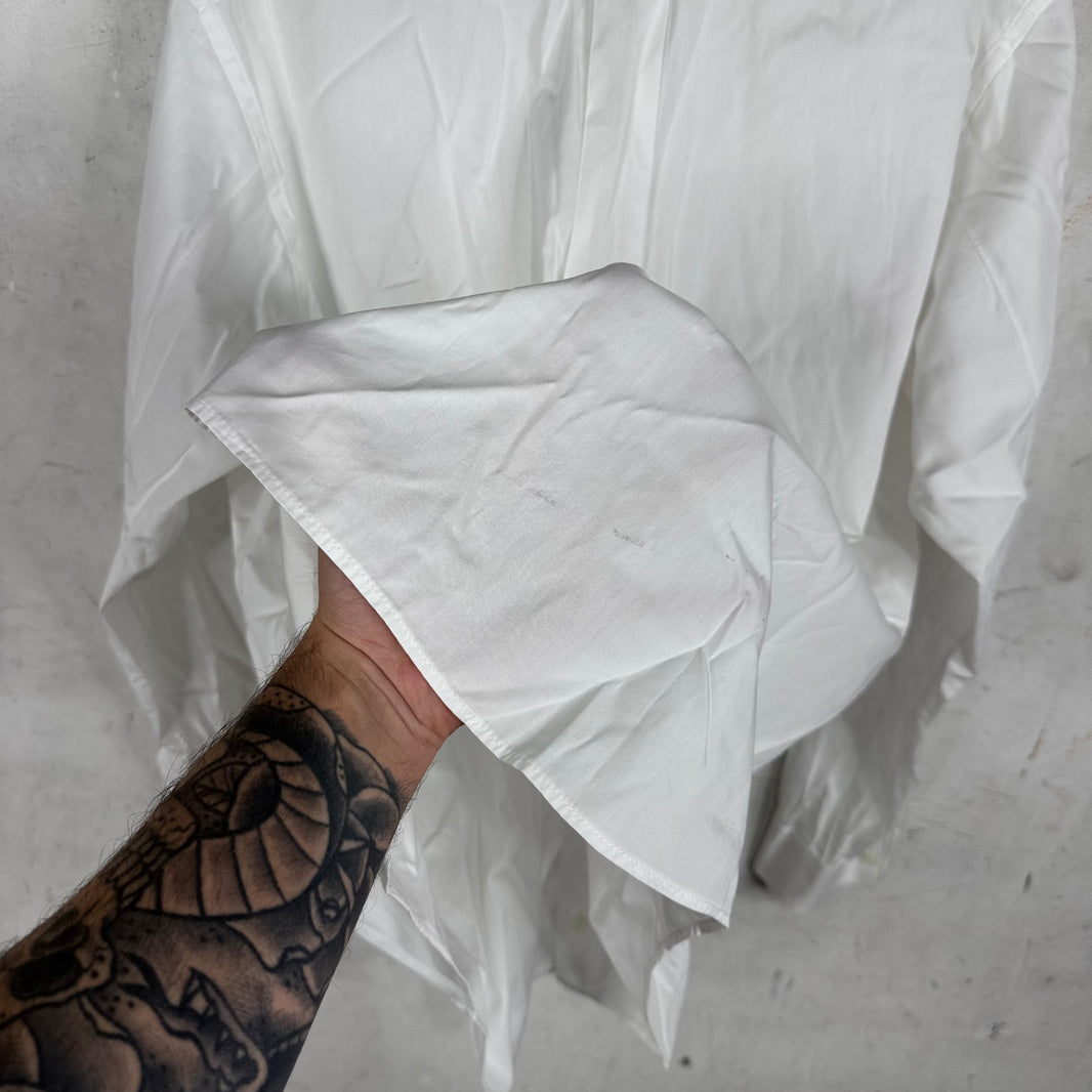 CDG Shirt White Buttoned Shirt