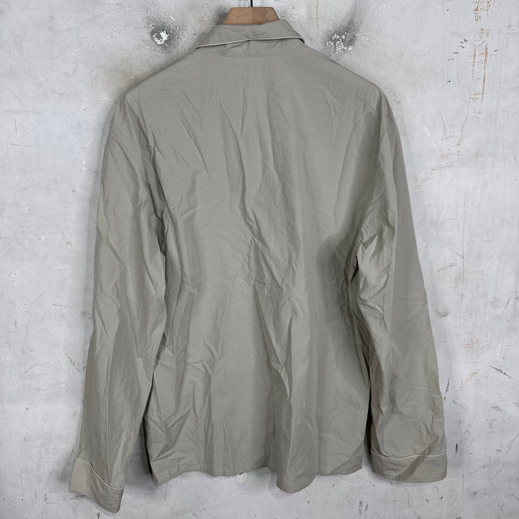 The Row Beige Pajama Shirt