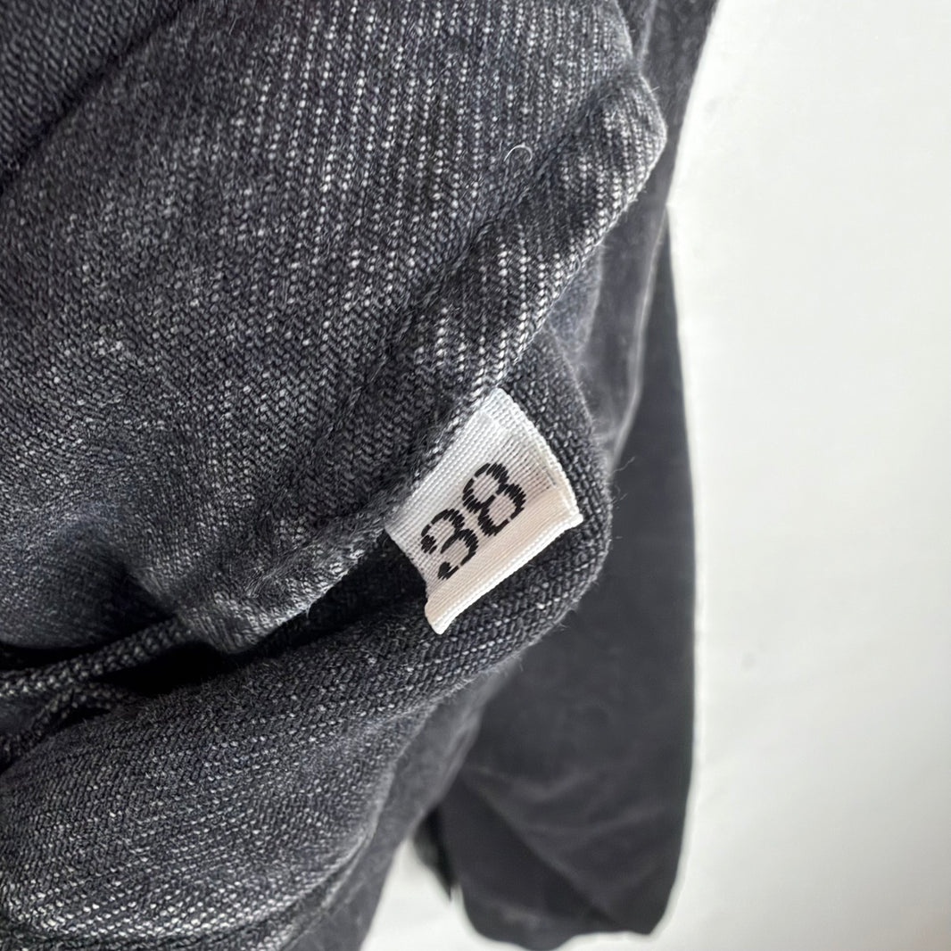 Balenciaga Black Swing Denim Jacket