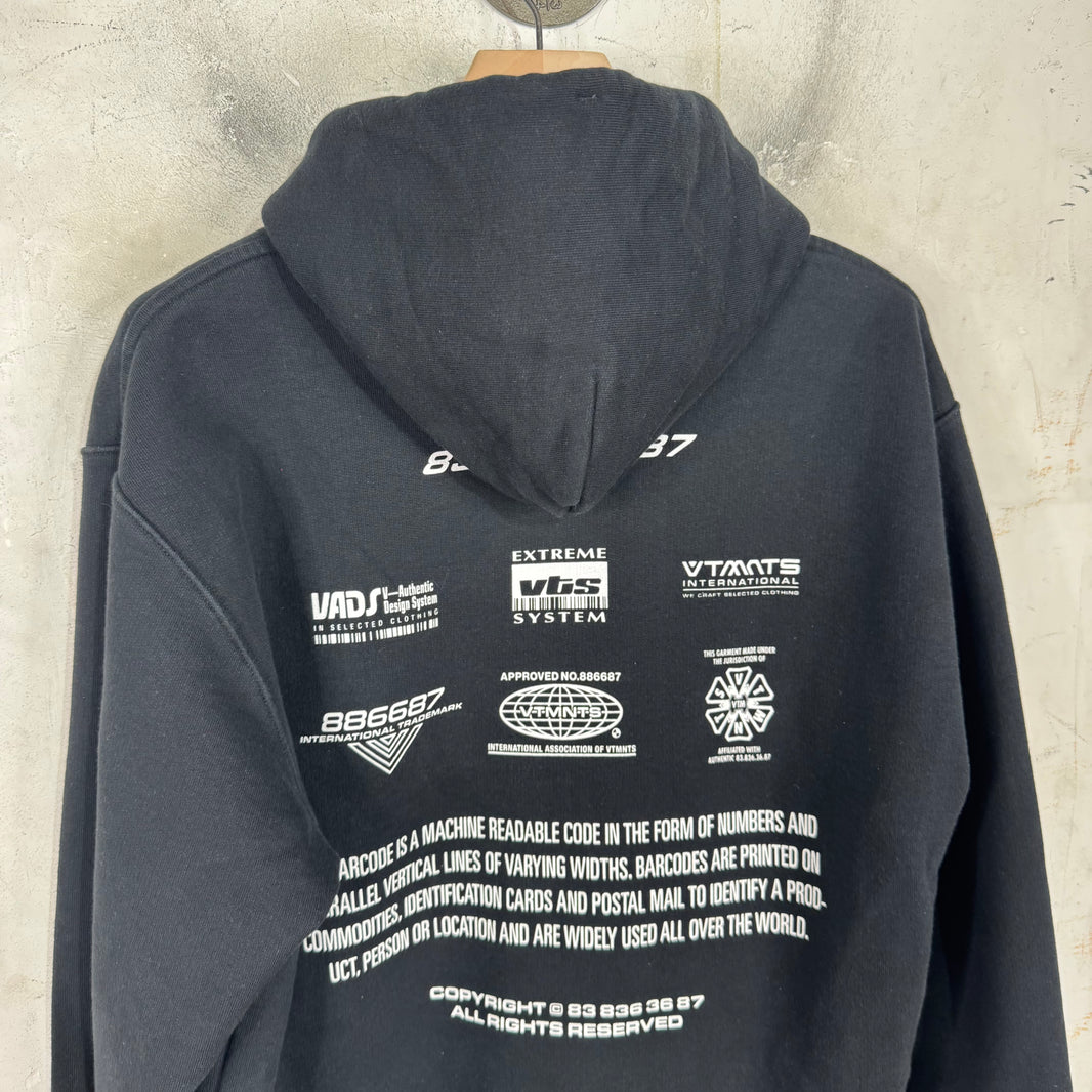 Vetements Multi Logo Subline Hoodie