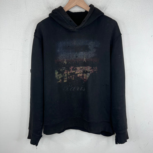 Balenciaga Smoked Archetype Paris Hoodie