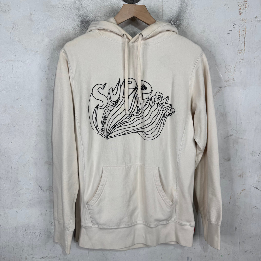 Supreme Daniel Johnston Lettering Hoodie