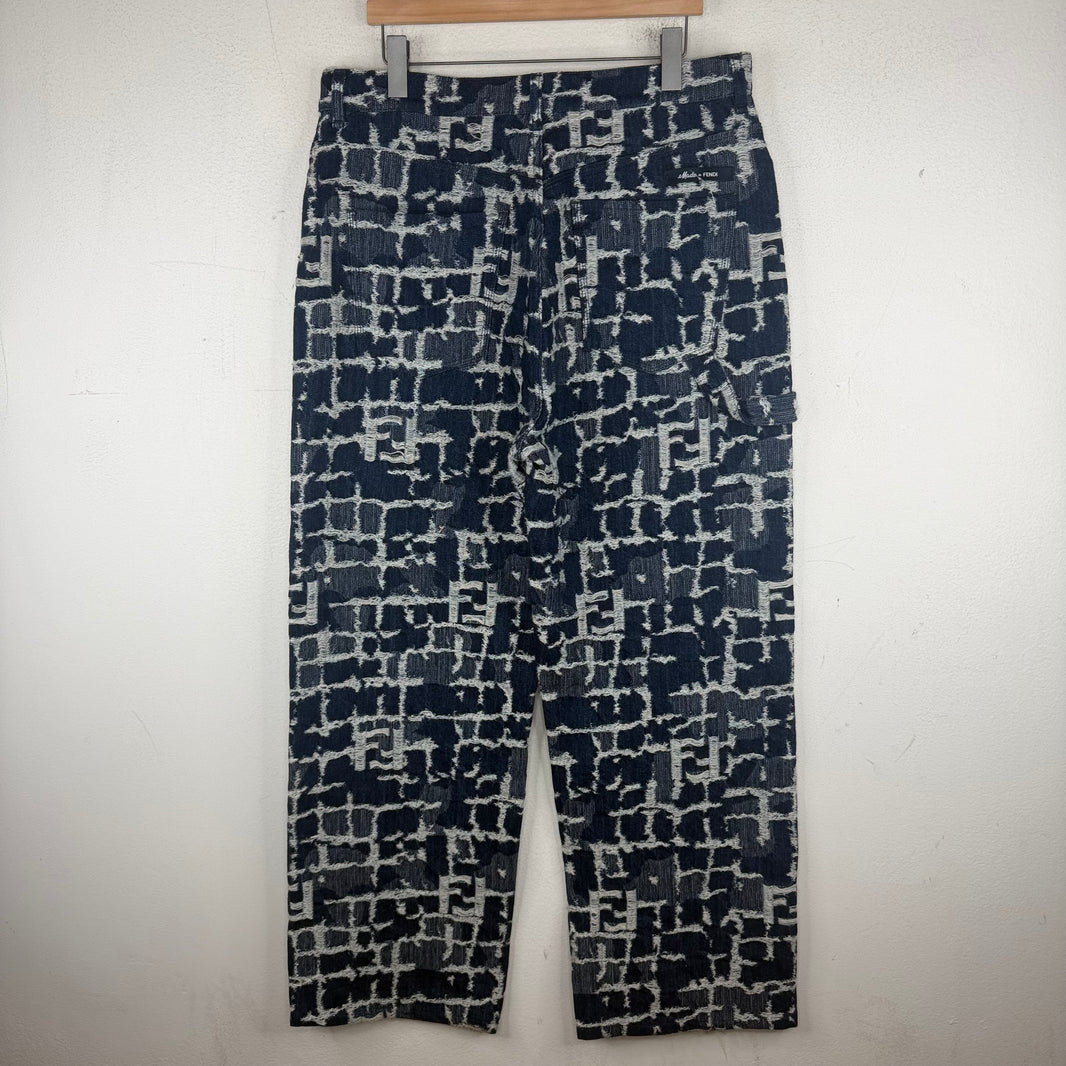 Fendi Monogram Carpenter Jeans