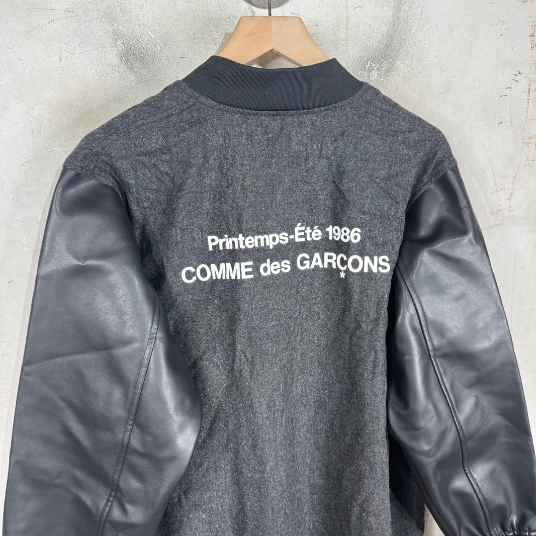 CDG Printemps Wool Long Jacket