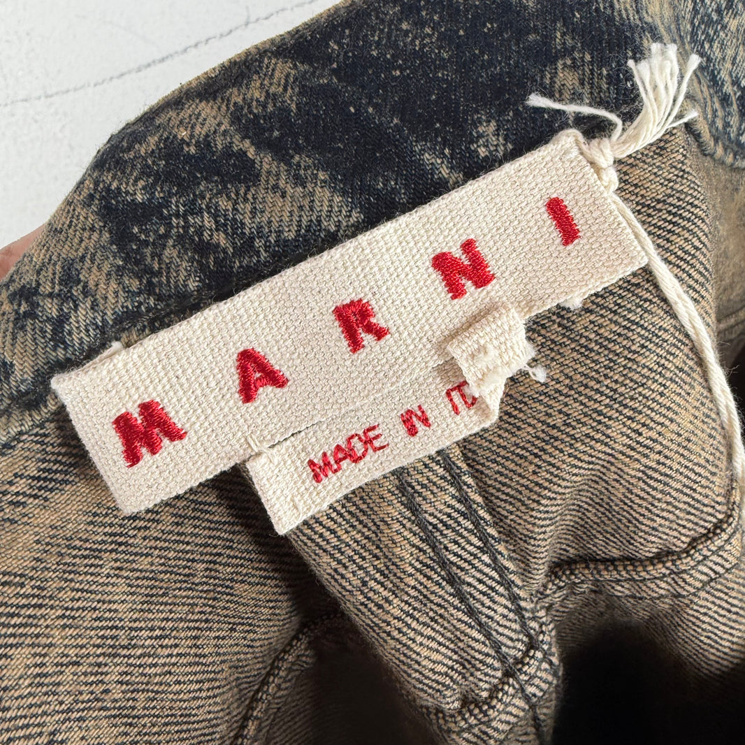 Marni Baggy Acid Wash Jeans