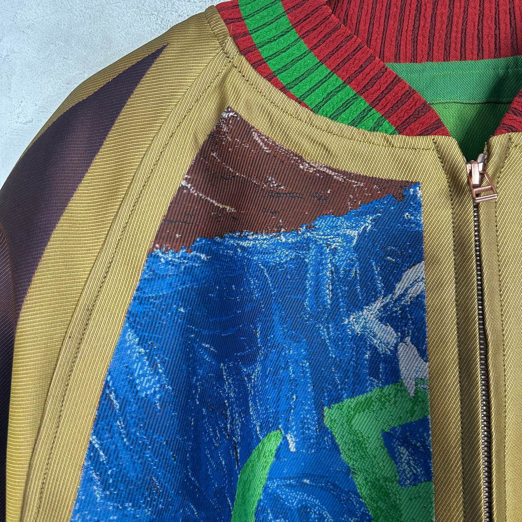 Issey Miyake x Tandori Yoko Varsity Jacket