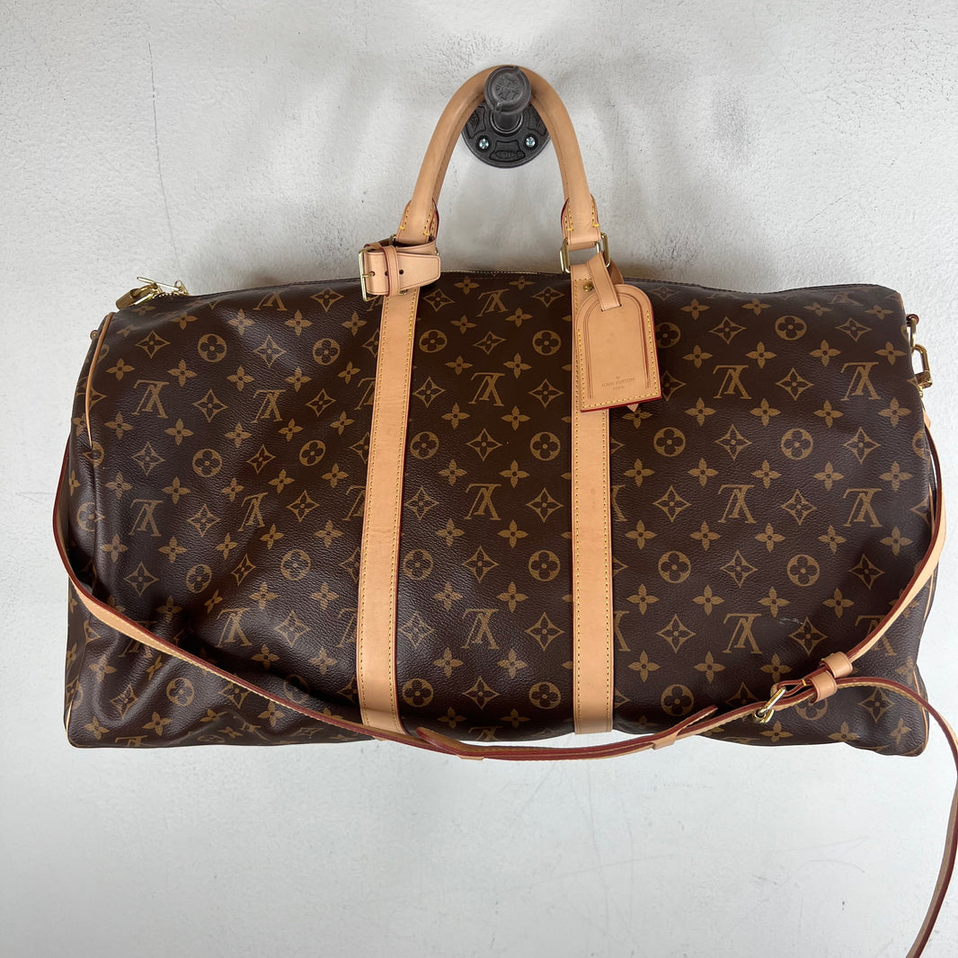 Louis Vuitton Sample Monogram Keepall 55 Dufffle Bag