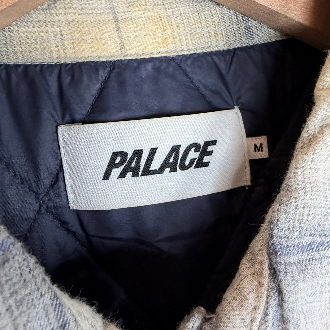 Palace Light Padded Duck Zip Flannel