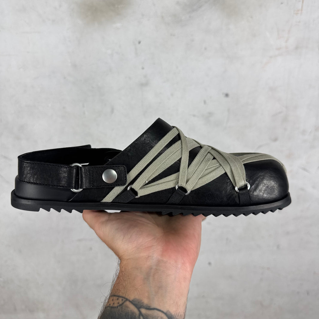 Rick Owens Overlaced Granola Mules
