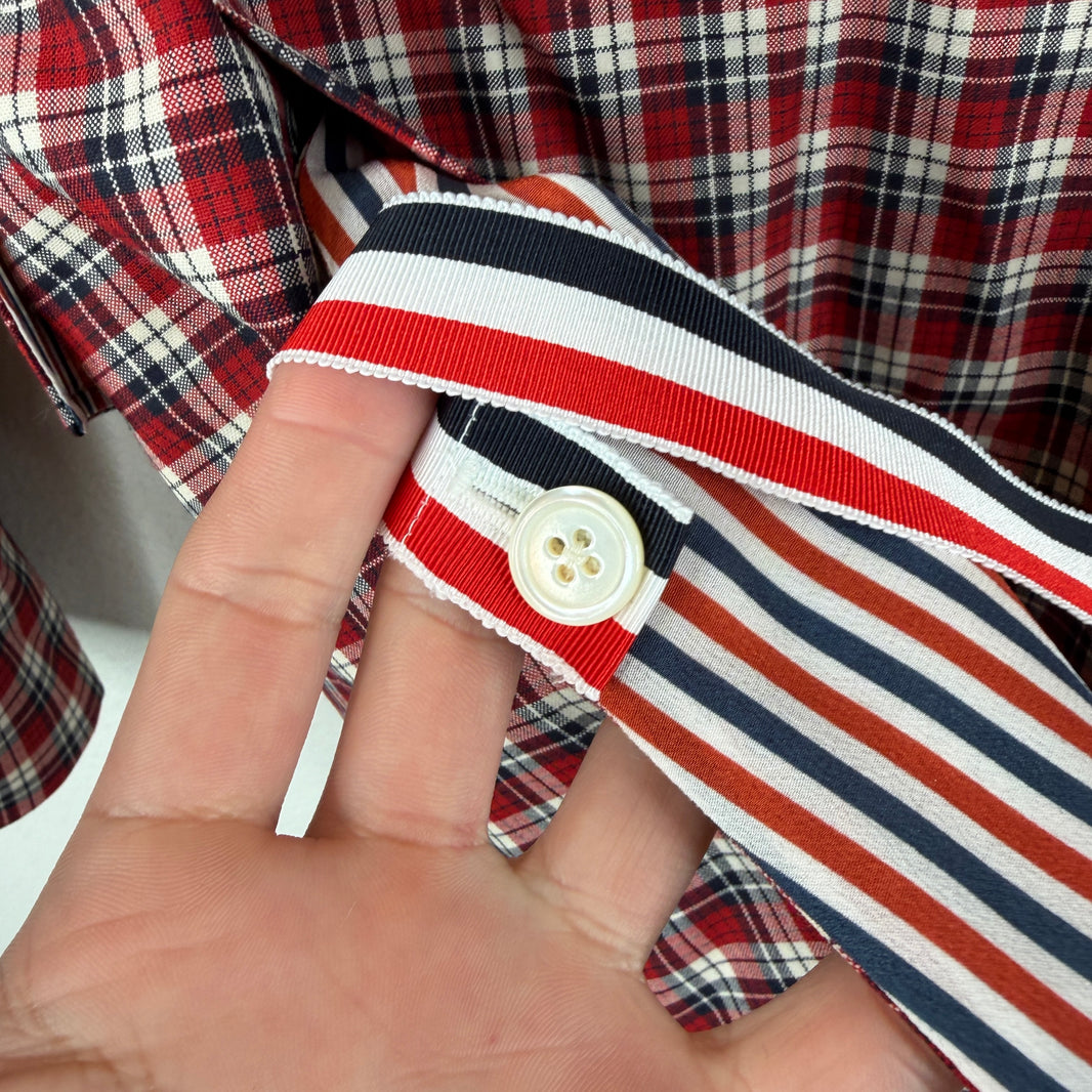 Thom Browne Plaid Blazer