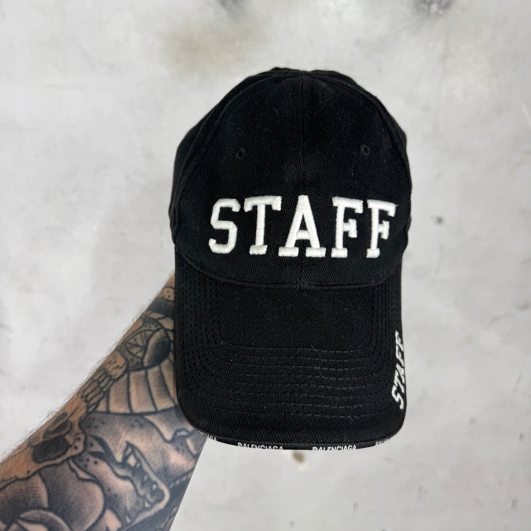Balenciaga Staff Embroidered Hat