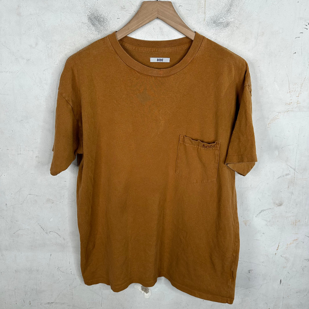 Bode Pocket Logo T-Shirt