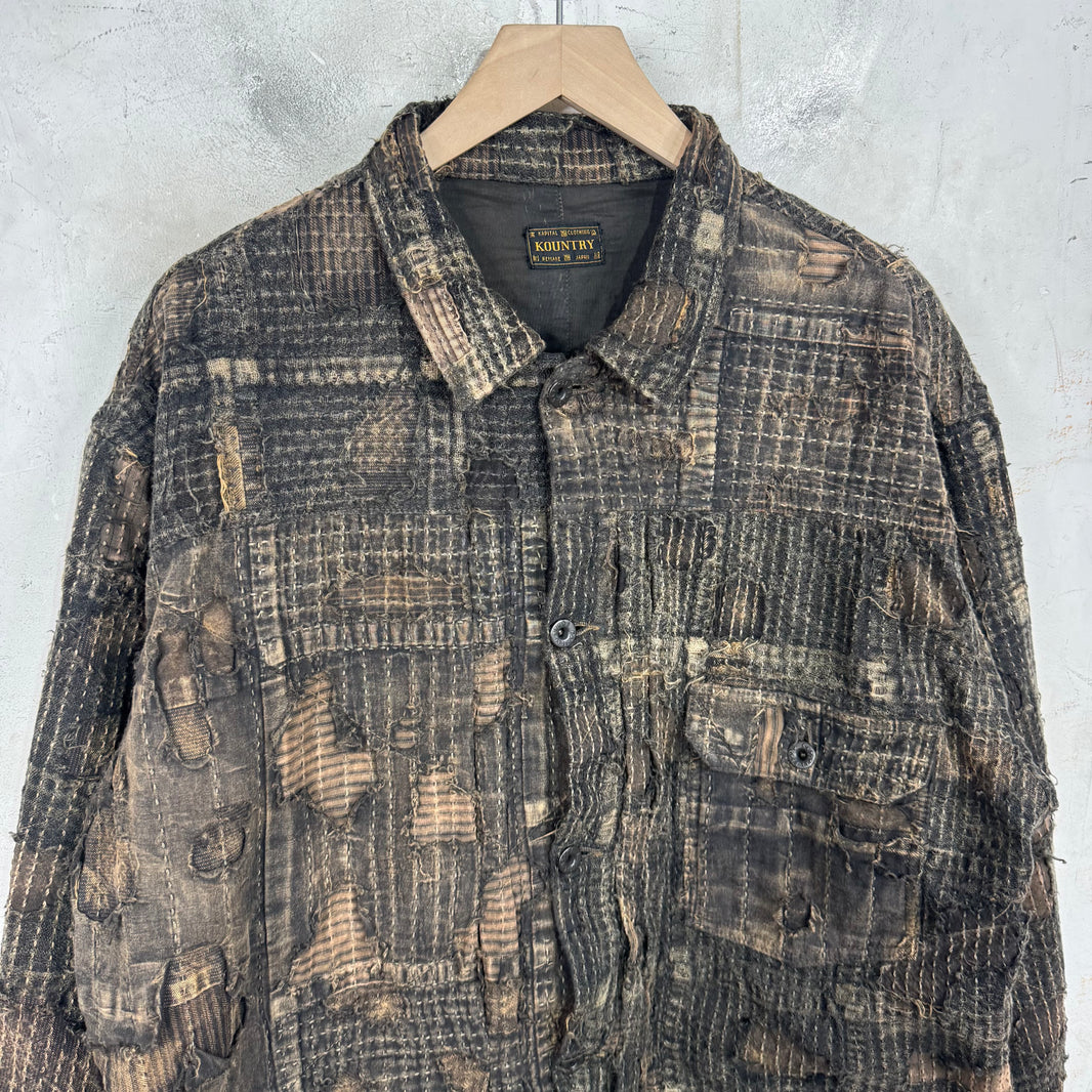 Kapital Black Boro Jean Jacket