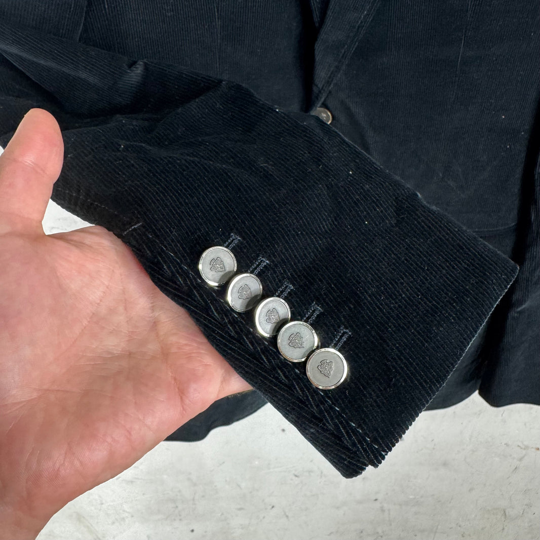 Gucci Corduroy Silk Lined Blazer