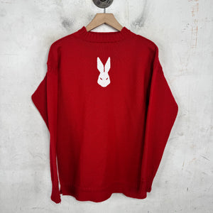 Margiela Red Bunny Wool Sweater