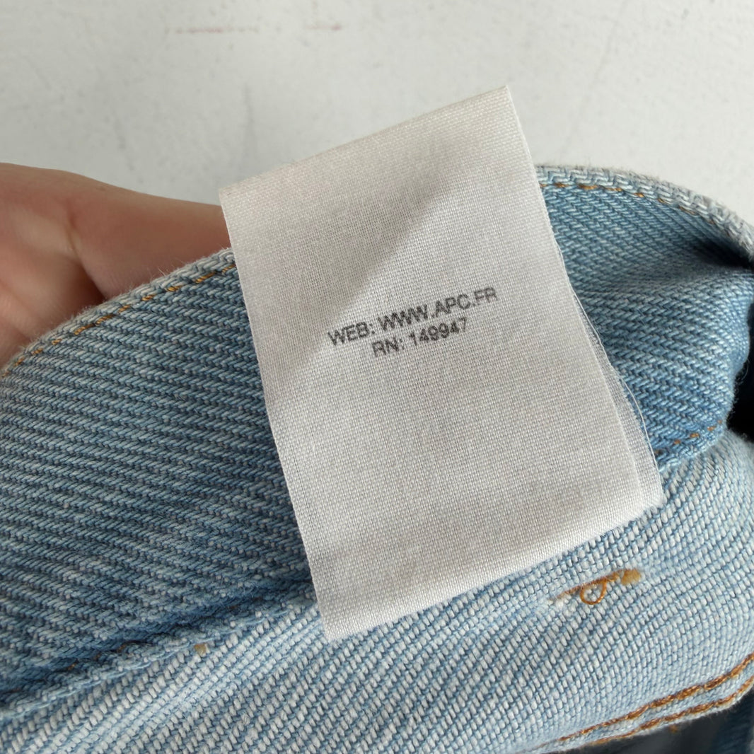APC Light Wash Petit New Standard Jeans