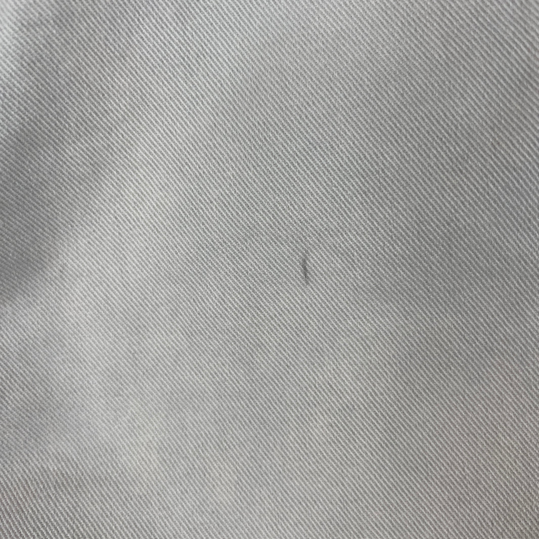 Dior White Distressed Denim Trucker Jacket