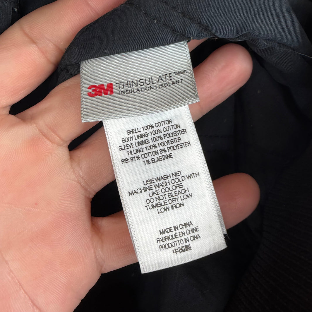Supreme Dash Snow Newspaper Hooded Work Jacket