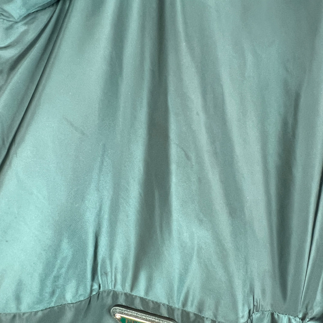 Prada Green Hooded Windbreaker