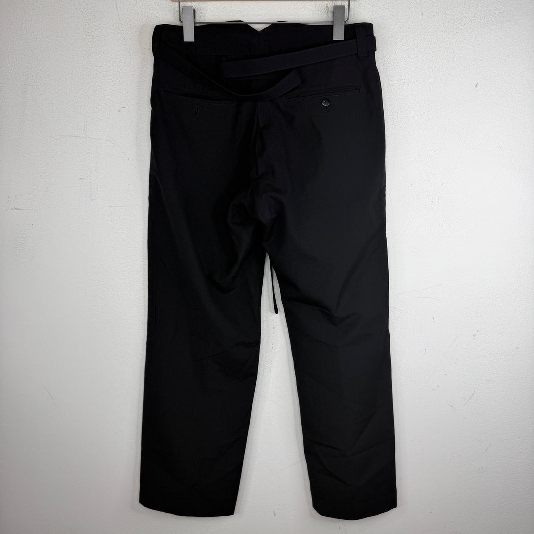 Visvim Black Belted Trouser Pants