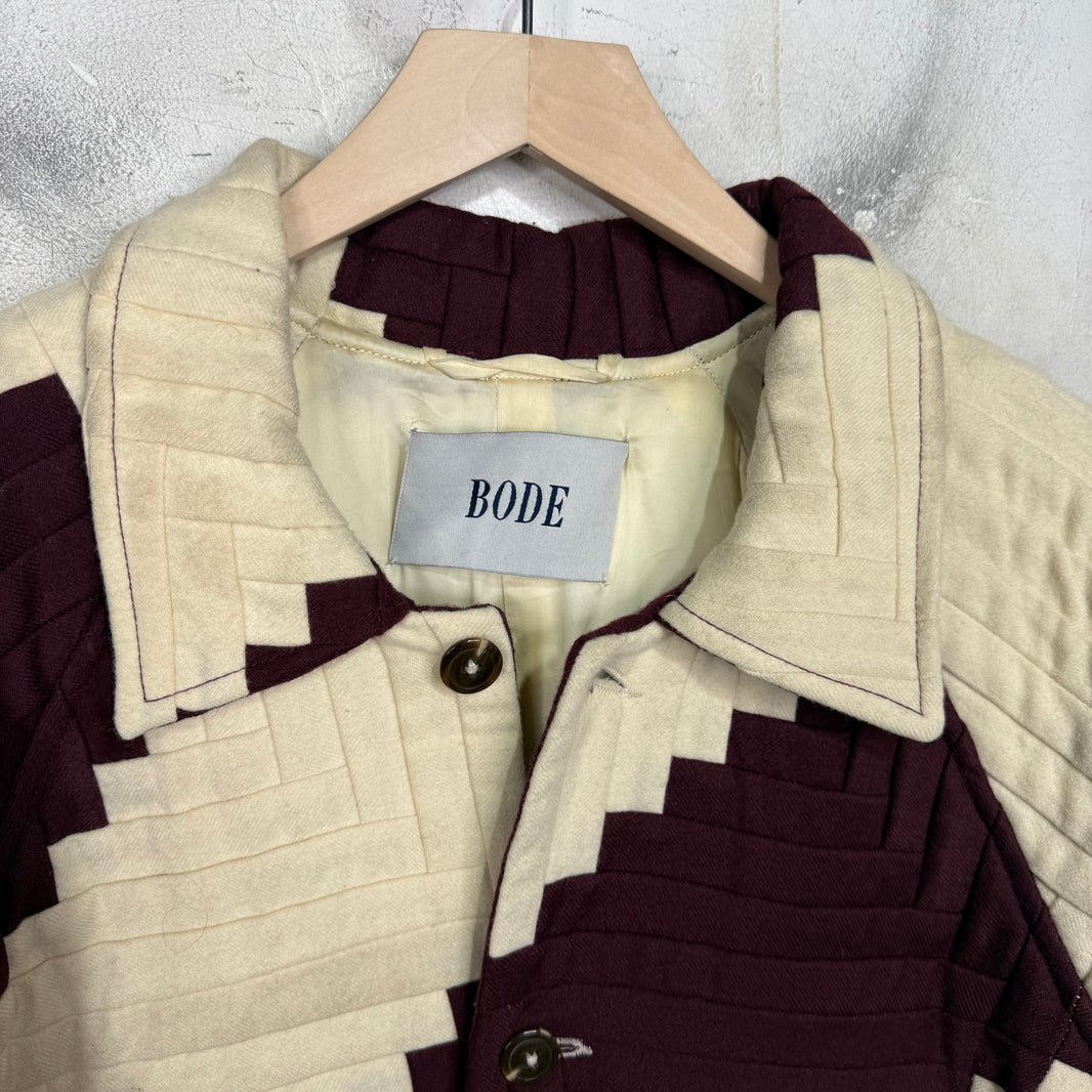 Bode Log Cabin Suiting Coat