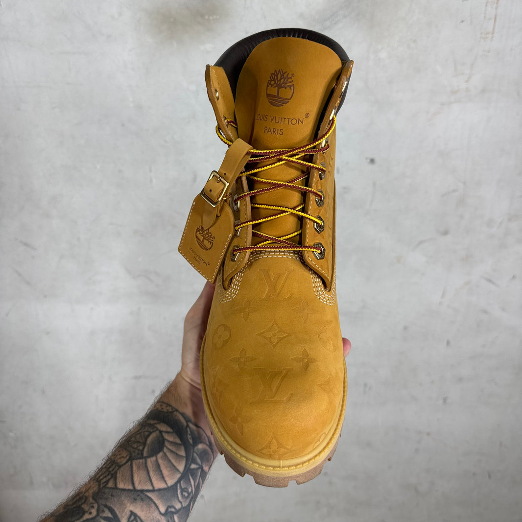 Louis Vuitton x Timberland Monogram Wheat 6in Boots