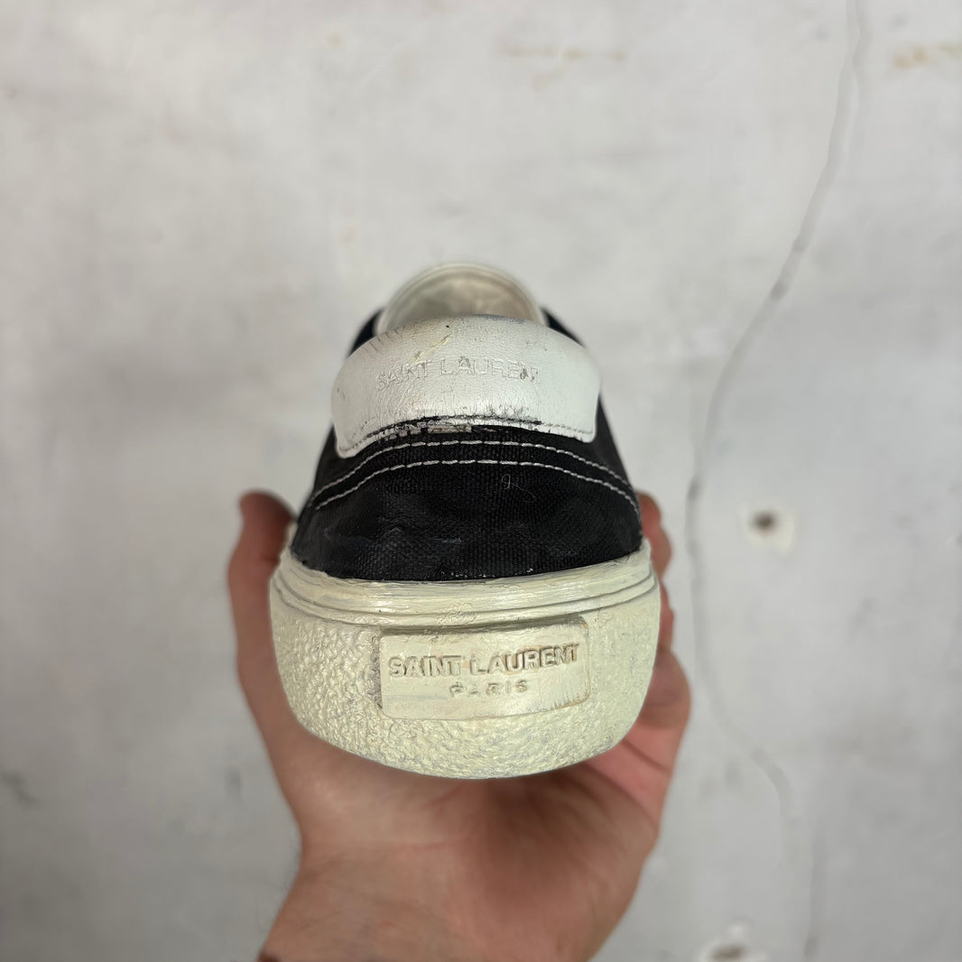 Saint Laurent Black Low Sneakers