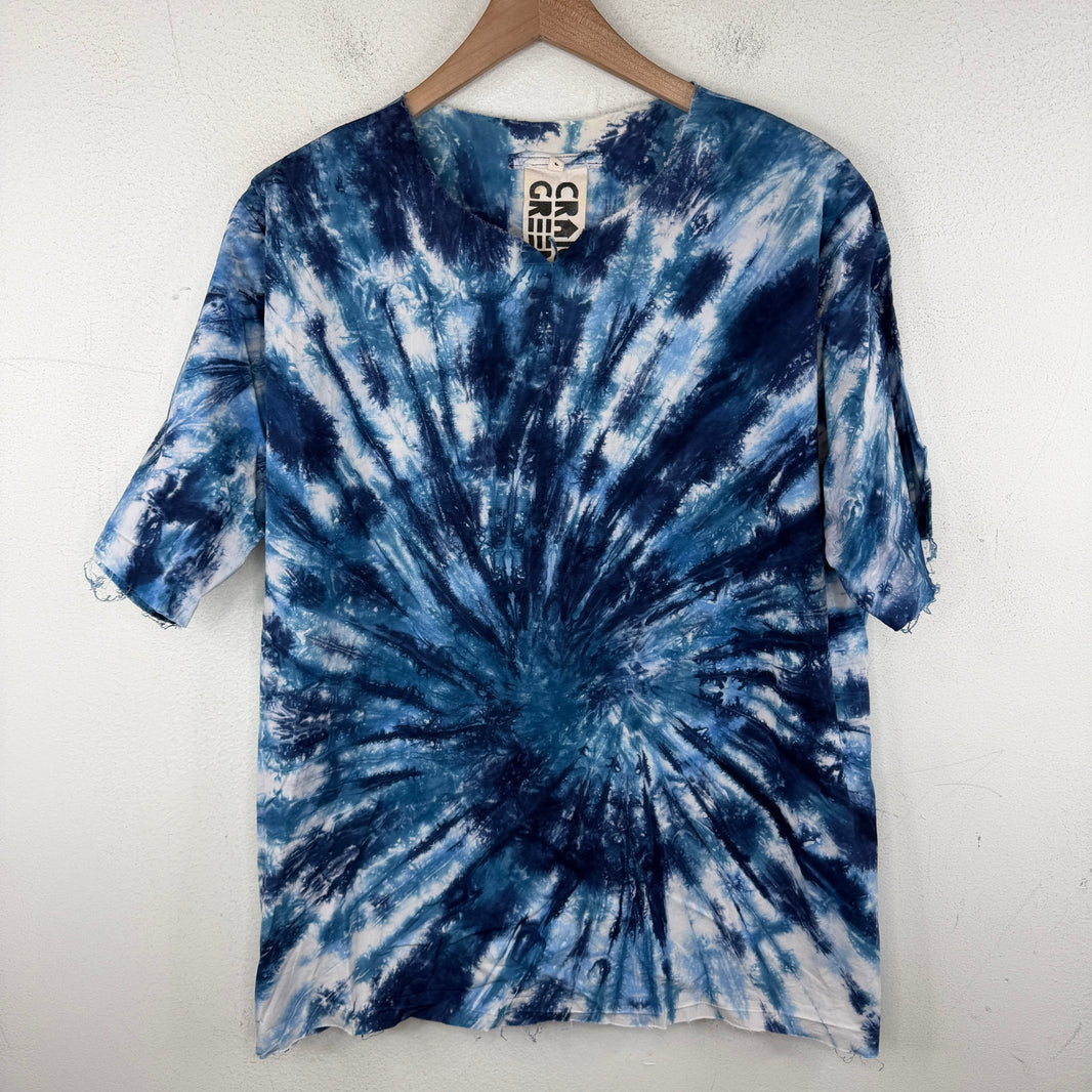 Craig Green Collarless Tie Dye Shirt