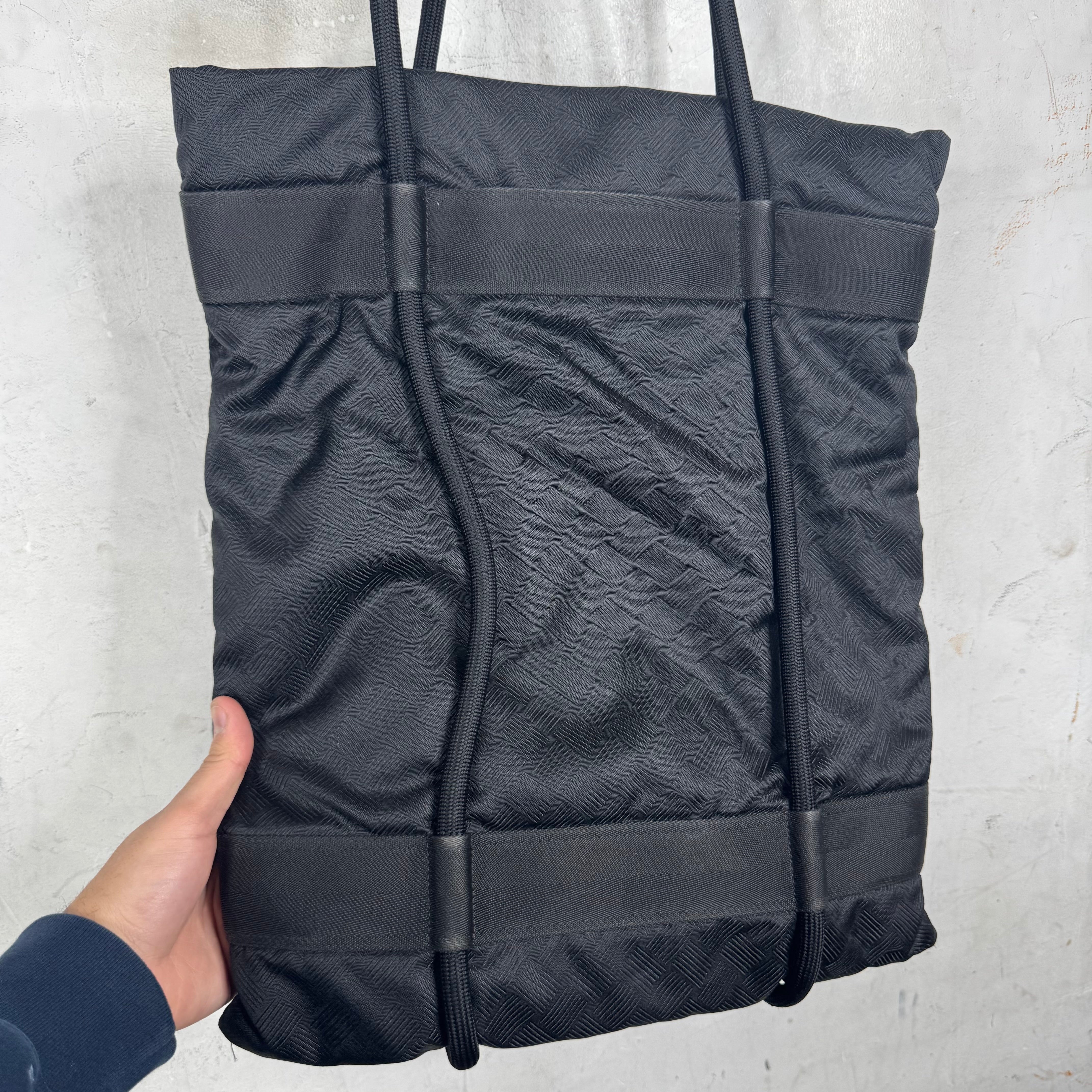 いちごチョコ様 氣志團✖️ PORTERコラボ 夜露死苦TOTE BAG St. Agni | Woven Large Tote - Chocolate