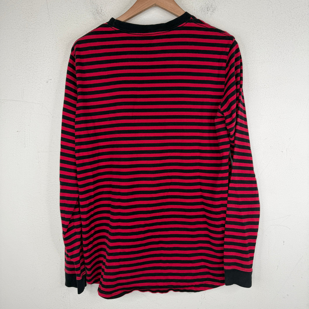 Number Nine Red Striped L/S T-Shirt