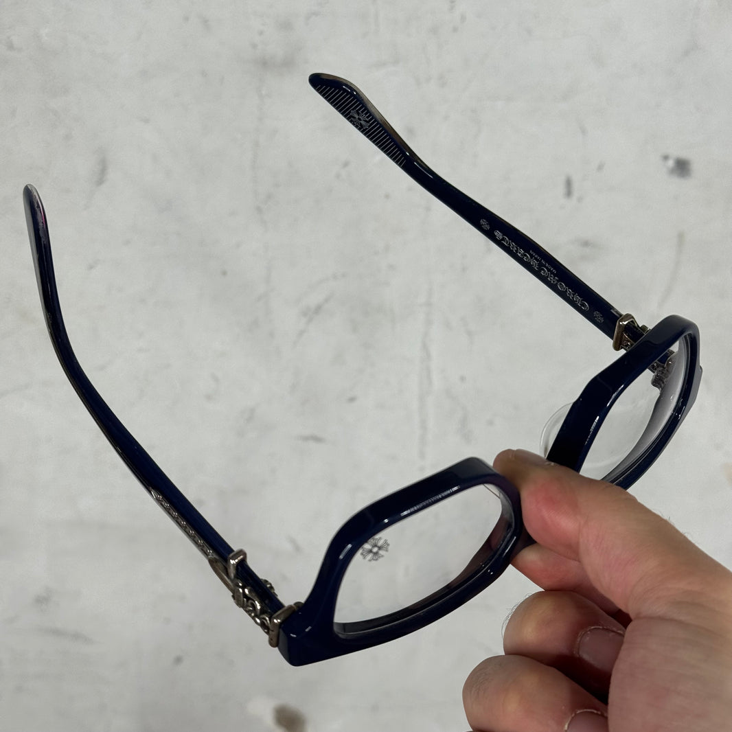 Chrome Hearts Blue Vagillionaire II Glasses