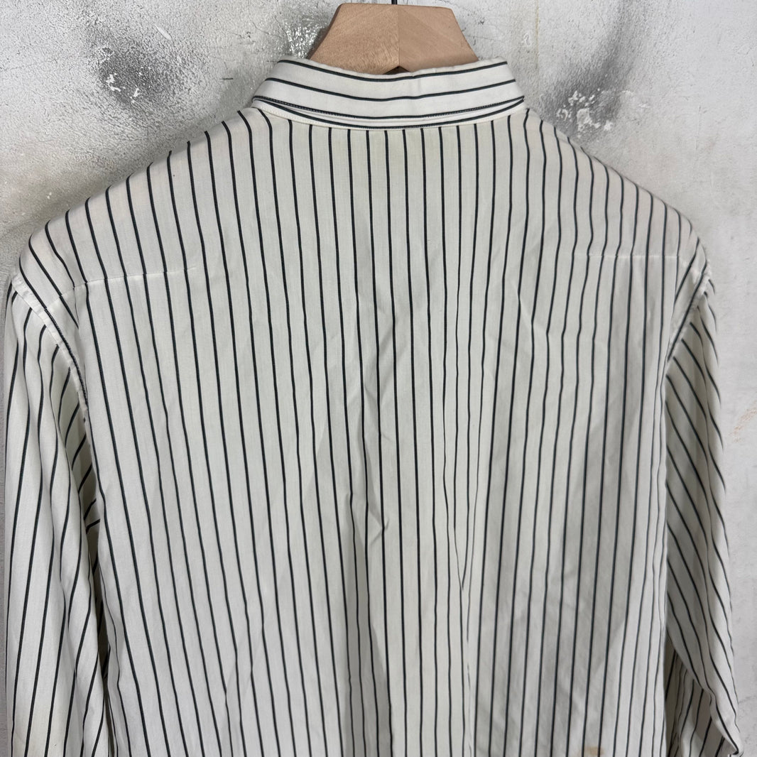 Dior Striped LS Button Up