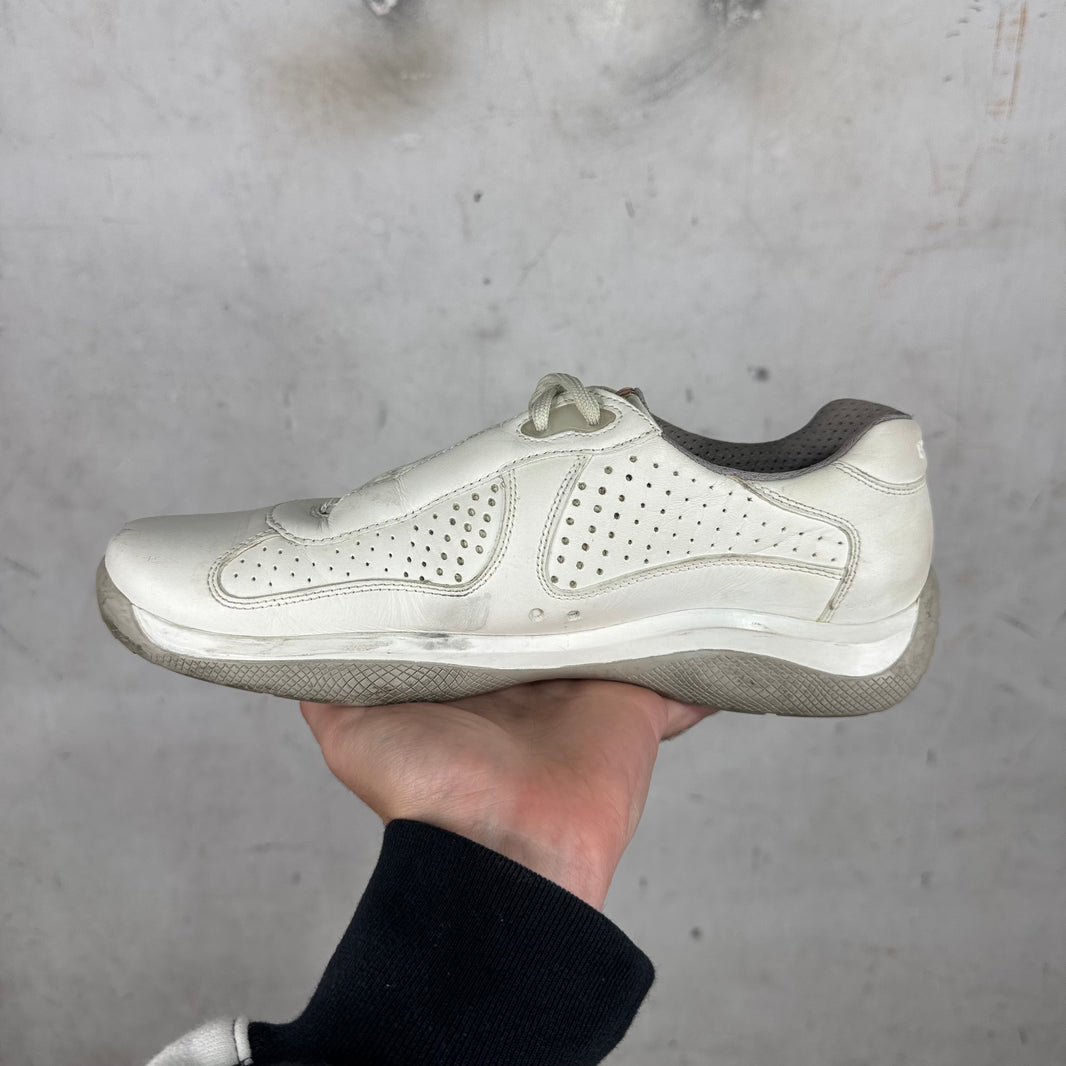 Prada White Mesh Amerricas Cup