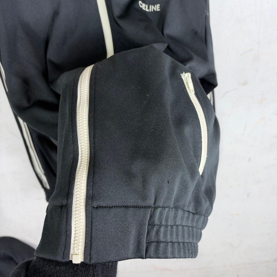 Celine Black Logo Track Jacket