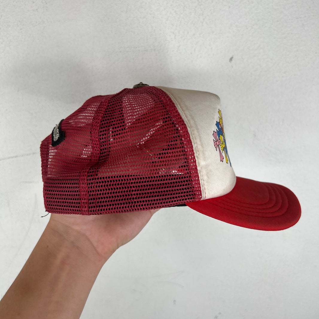 Chrome Hearts Smoked Multicolor Cross Snapback