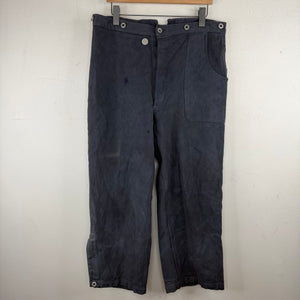 Vintage Swiss Workwear Over Pants